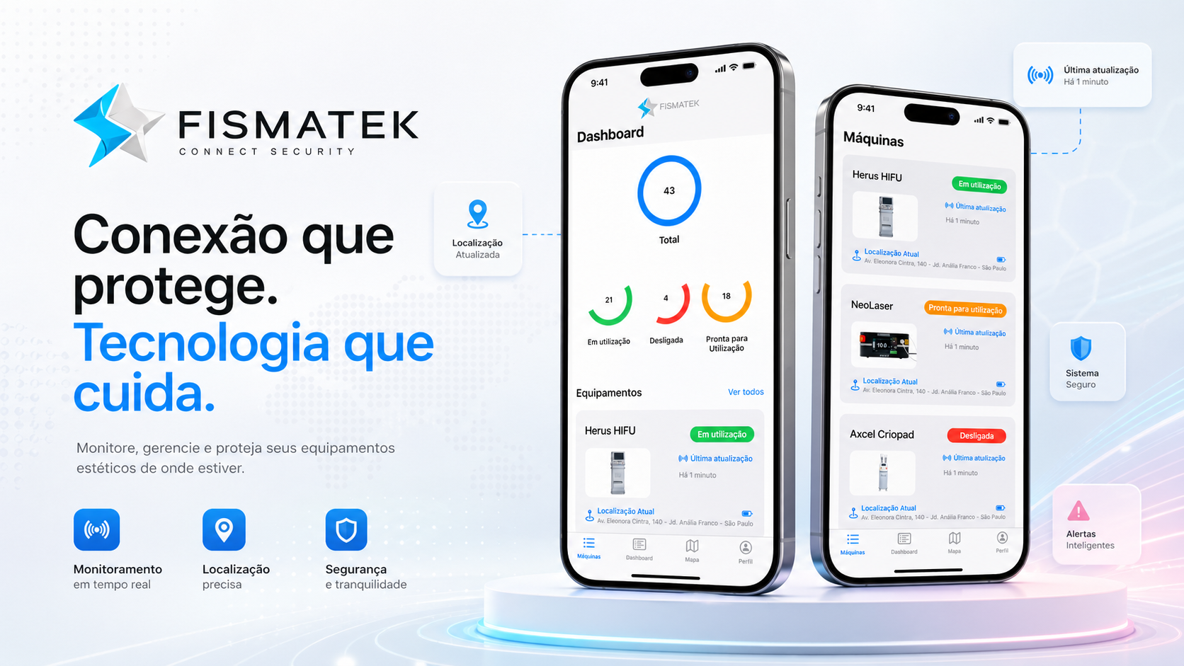 Aplicativo Fismatek Connect Security